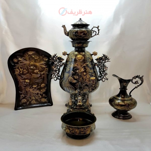خرید، قیمت و مشخصات سماور زغالی ۸ لیتری، مدل جام با بالاترین کیفیت و مناسب ترین قیمت - هنرظریف