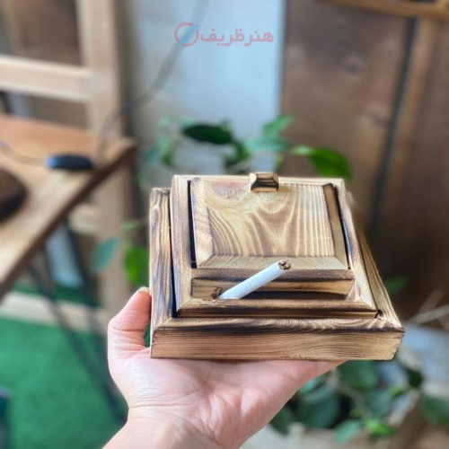 خرید و قیمت باکس سیگار چوب نردا 15 در 13 سانتی - هنرظریف