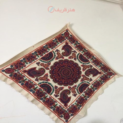 خرید و قیمت پته سوزن دوزی چهاربته حاشیه قهر و آشتی 1 متری - هنرظریف