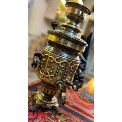 خرید آنلاین، سماور زغالی 3 لیتری با طرح زیبا و ماندگار، ورق ضخیم و با کیفیت، رنگ ثابت | هنرظریف