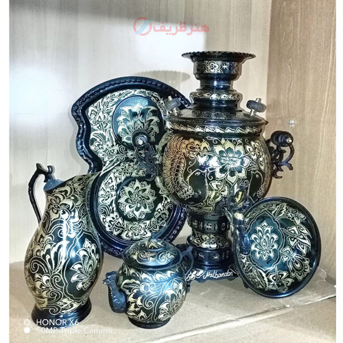 خرید، قیمت و مشخصات سرویس سماور 6 لیتری برنجی توپی، قلم تراش پرکار با طراحی زیبا با گارانتی _ هنرظریف