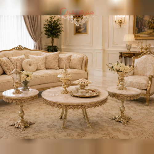 خرید، قیمت و مشخصات سرویس جلو مبلی و عسلی جنس آلیاژ، جدید و ساده_ هنرظریف