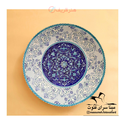 خرید قیمت و مشخصات دیوارکوب میناکاری مسی دست ساز | هنرظریف