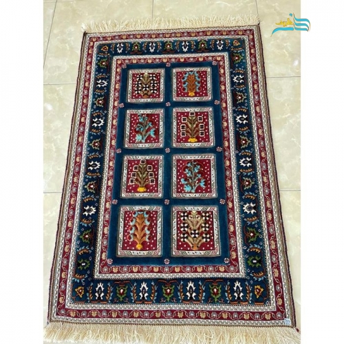 گلیم دستبافت سیرجان مناسب کف خانه، با کیفیت بالا و رنگ طبیعی درجه 1 زیبا - هنرظریف