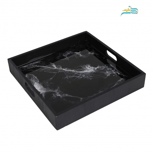 سینی چوبی دژاوو طرح مرمر متریال مرغوب درجه 1 با کیفیت بالا با ضمانت