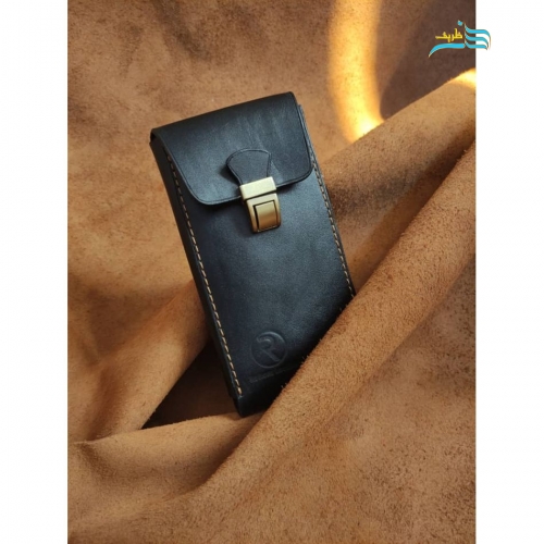 کیف موبایل کمری، تهیه شده از چرم بی نظیر گاوی