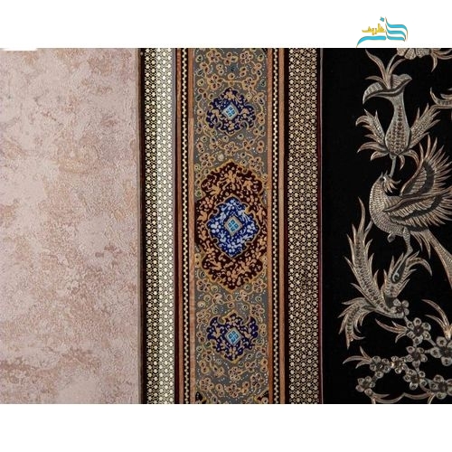 تابلو قلمزنی مسی با روکش قلع در ابعاد 106 در 56 سانتیمتر