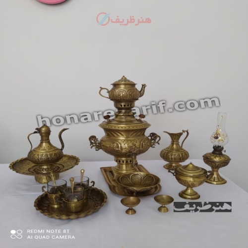 سرویس سماور زغالی