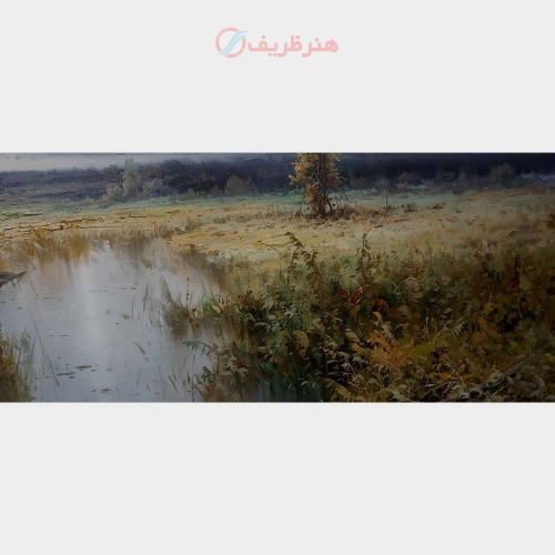 تابلو نقاشی آرامش، هنر دست یک هنرمند تکرار نشدنی