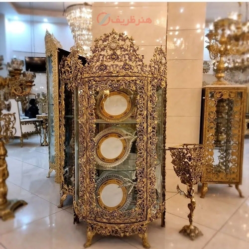 مینی بوفه جدید مدل گل سرخ جنس آلیاژ، رنگ ثابت با طراحی بسیار عالی و کیفیت - هنرظریف