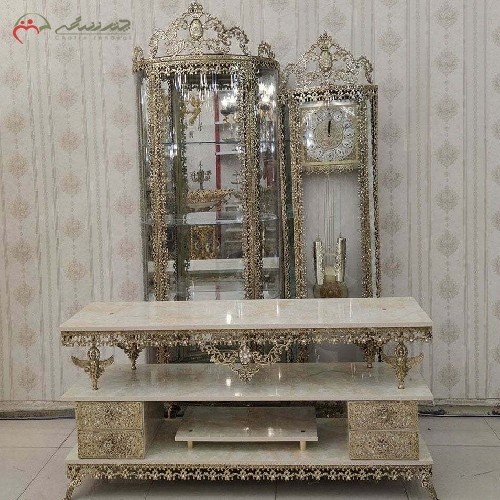 سرویس جهیزیه برنزی دارای گارانتی رنگ و دوام بدنه با قیمت عالی