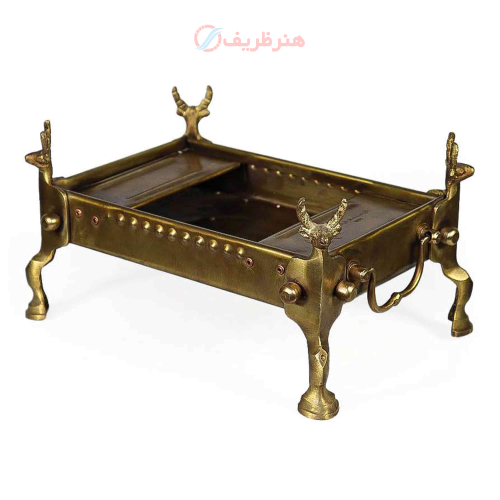 منقل مستطیل ۲.۵ گوزن قدیم- هنرظریف