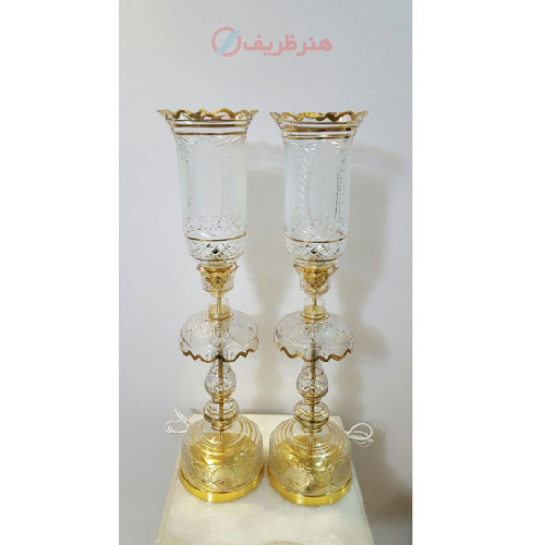 لاله هرمی تراش بسیار شیک و پرکار سایز بزرگ