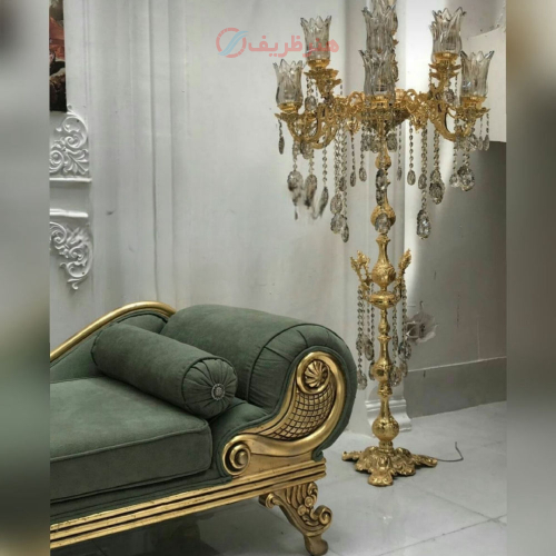 آباژور کنارسالنی برنزی اصل، مدل آویز _ هنرظریف
