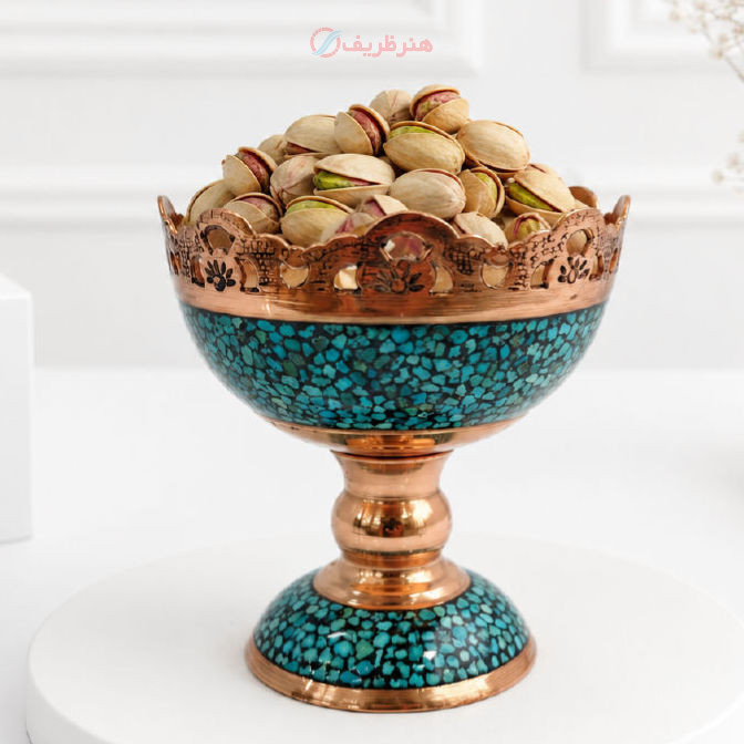 آجیل خوری ۱۱ سانتی فیروزه کوبی برند پرنسا