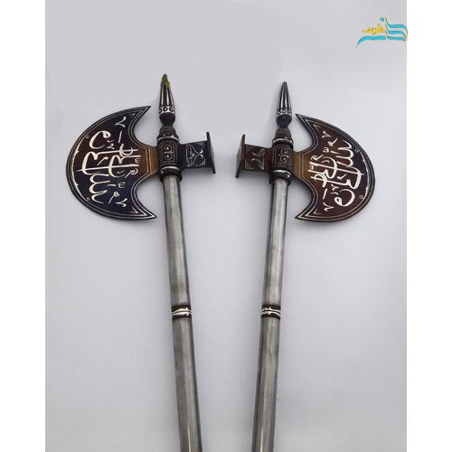 تبر نقره کوبی، تماما کار دست، مستحکم و با ماندگاری بسیار بالا
