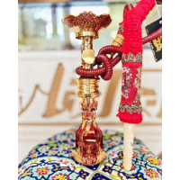 خرید، قیمت و مشخصات قلیان کامل برنجی سیسمونی سینی هندی، لبی تمام استخوان، 10 سال گارانتی ارزان و باکیفیت _ هنرظریف