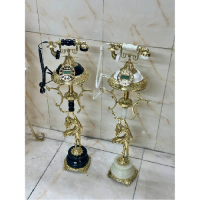 خرید، قیمت و مشخصات تلفن گرد مدل پرنس پایه سنگی، ساده و مدرن_ هنرظریف