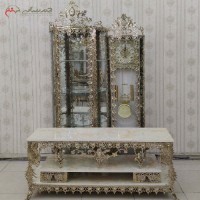 خرید آنلاین، ست 3 پارچه جهیزیه برنزی با طراحی بسیار بی نظیر، دارای ضمانت، زیر قیمت بازار | هنرظریف